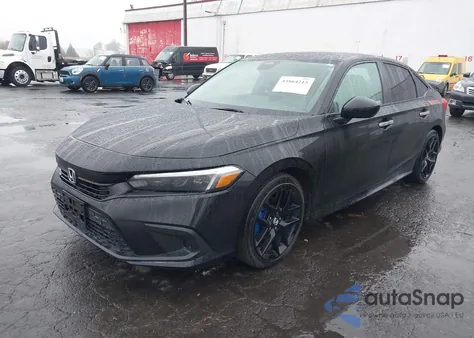 2022 Honda Civic Sport z USA, uszkodzony, nr VIN 2HGFE2F55NH536294